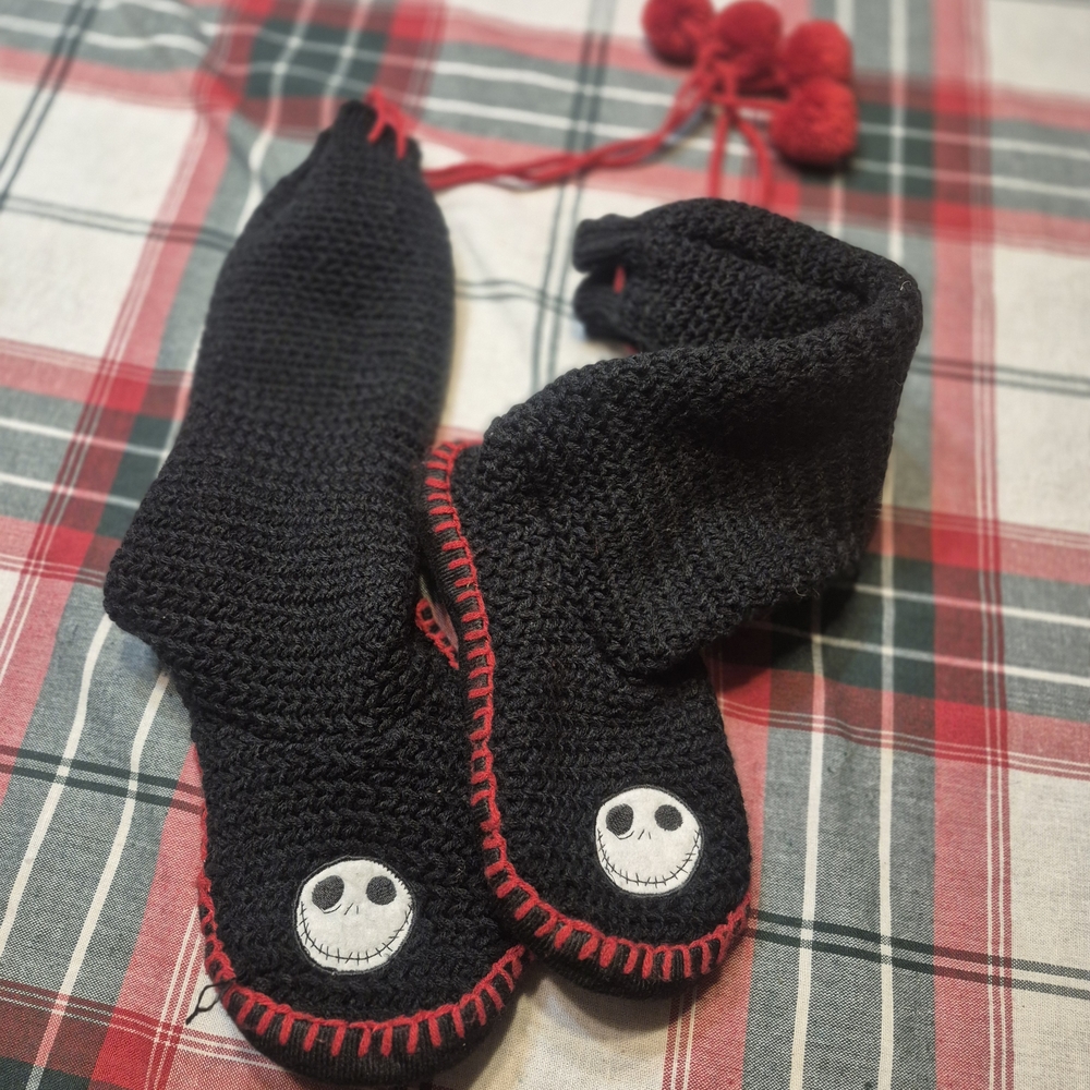 Disney Black and Red Ankle Booties